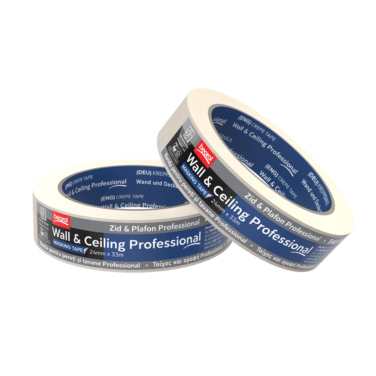 Masking tape Wall & Ceiling Professional 24mm x33m 