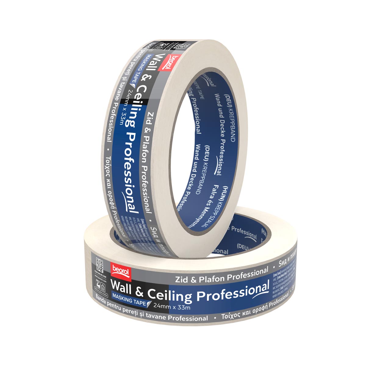 Masking tape Wall & Ceiling Professional 24mm x33m 