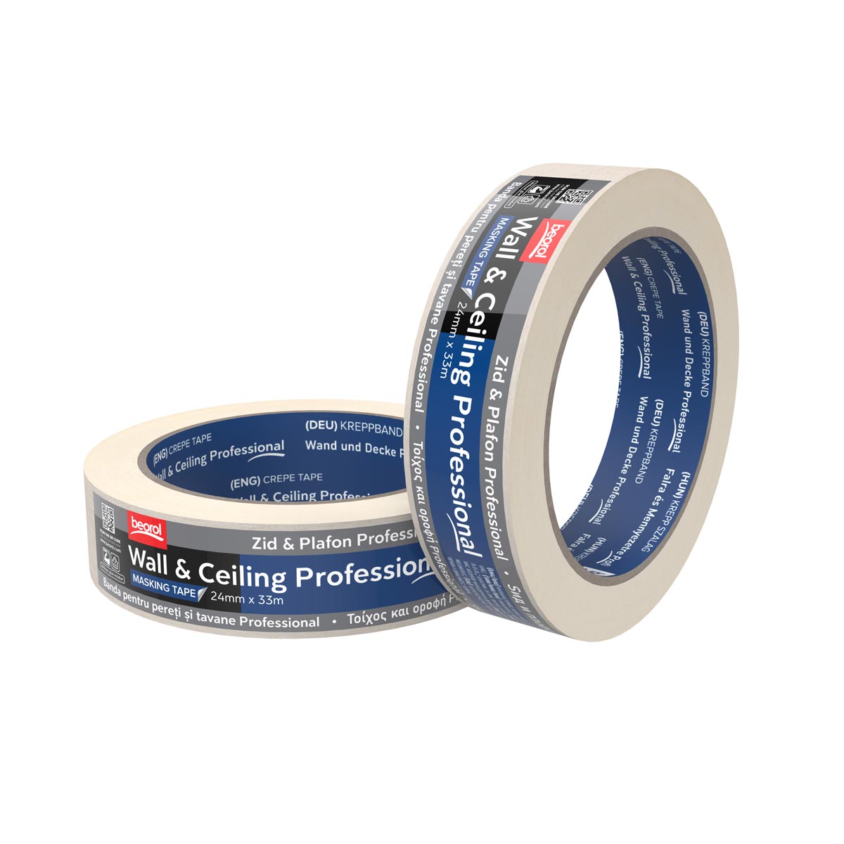 Masking tape Wall & Ceiling Professional 24mm x33m 