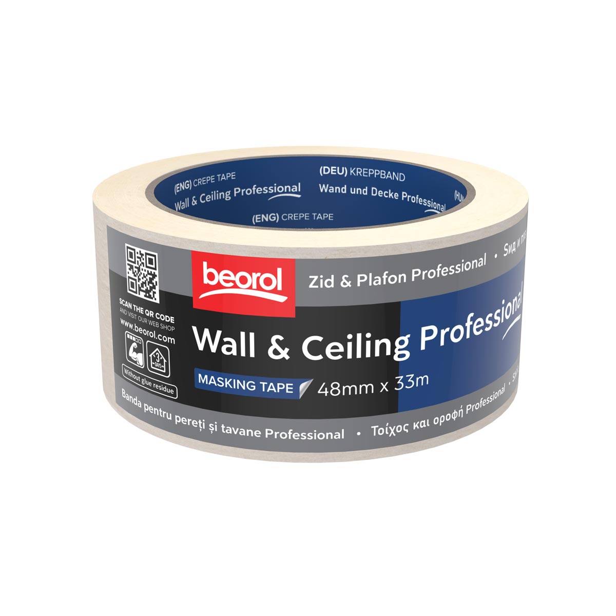 Masking tape Wall & Ceiling Professional 48mm x33m 