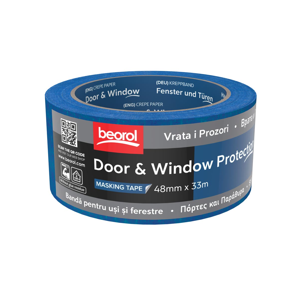 Masking tape Door & Window protection 48mm x 33m 