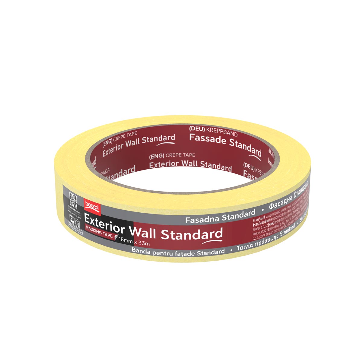 Masking tape Exterior Wall Standard 18mm x 33m 